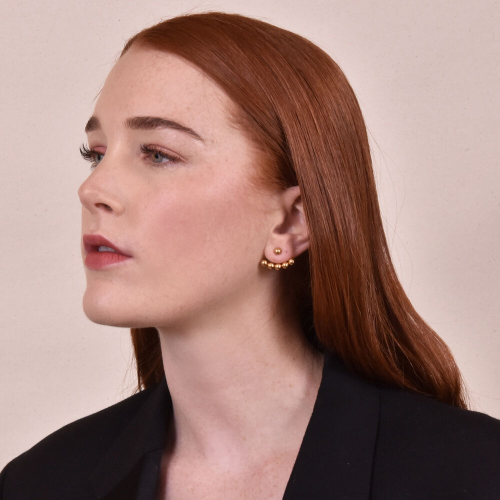 Culturesse Alvia Twinkle Night Stud Earrings
