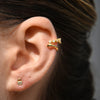 Culturesse Bente Artisan Diamante Cuff Earring (Gold)