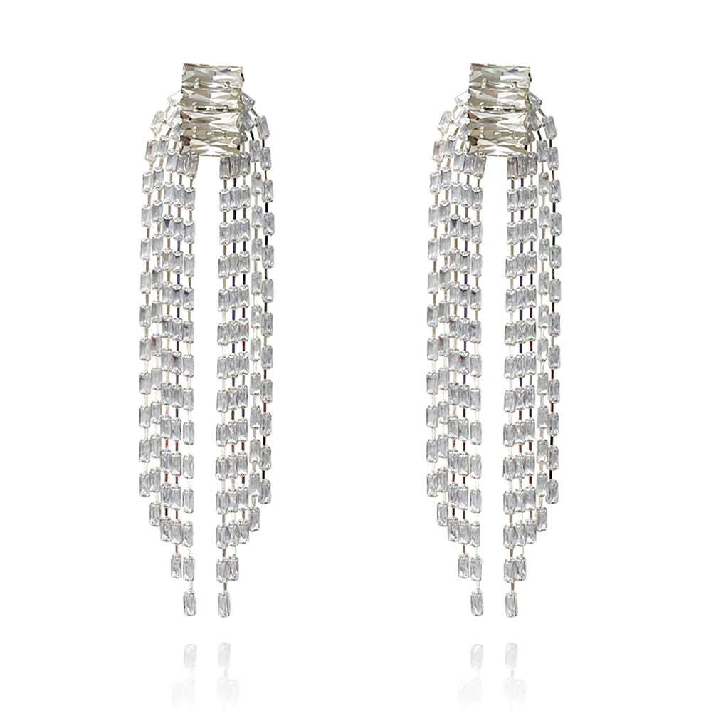 Culturesse Aries Arch String Statement Earrings (Oversized)