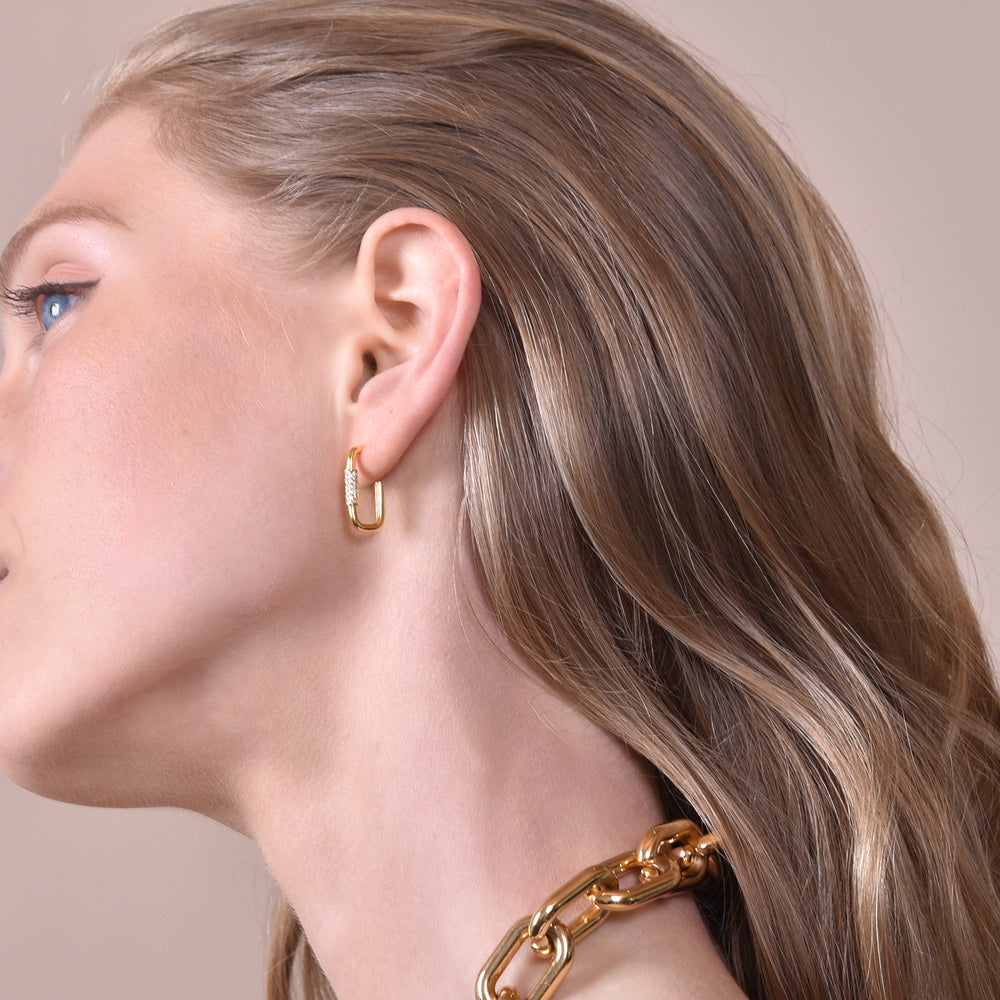 Culturesse Fletcher U Earrings (Gold)