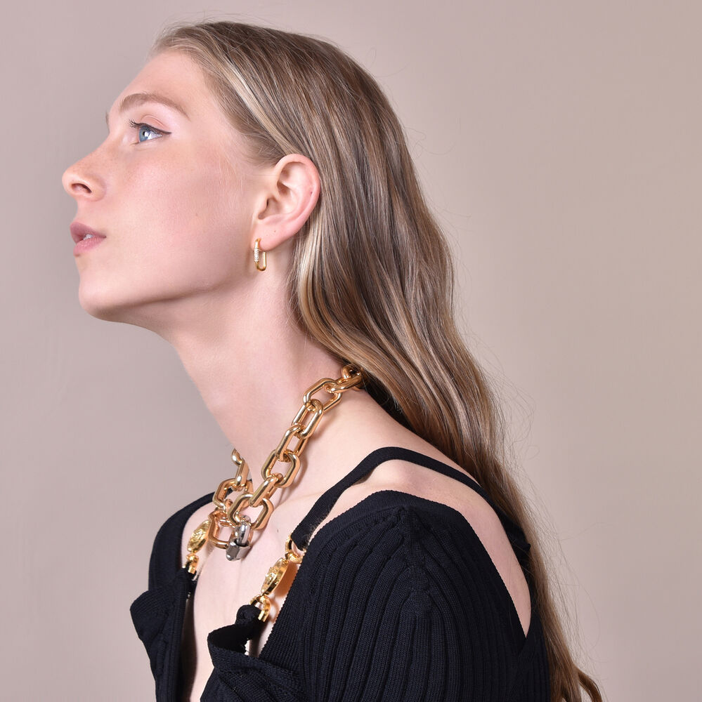 Culturesse Fletcher U Earrings (Gold)