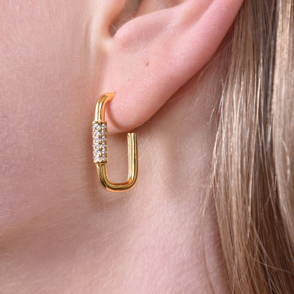 Culturesse Fletcher U Earrings (Gold)