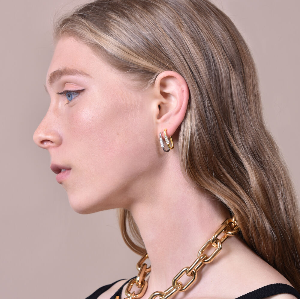 Culturesse Fletcher U Earrings (Gold)