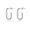 Culturesse Fletcher U Earrings (Silver)