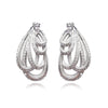 Culturesse Alora Glamour Ready Zircon Loop Earrings