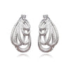 Culturesse Alora Glamour Ready Zircon Loop Earrings