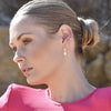 Culturesse Flo Ear Contour Cuff Earring Single Piece (Gold Vermeil)