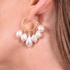 Culturesse Chelsea Freshwater Pearl Drop Earrings