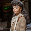 Culturesse Giulia Wooden Drop Earrings