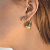 Culturesse Maddox Waterdrop Earrings (Gold)