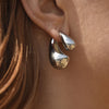 Culturesse Maddox Waterdrop Earrings (Silver)