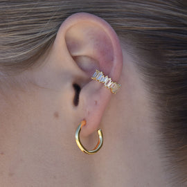 Culturesse Bria Austrian Zircon Cuff Earring (Single Piece)
