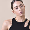 Culturesse Archer Modern Muse Loop Chain Earrings