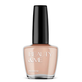 Beauty & Me Primrose Light Brown Cream Nail Polish 12ml Long Lasting Shine