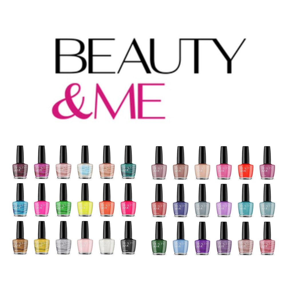 Beauty & Me 'Fairy Floss' Vivid Pink Nail Polish 12ml