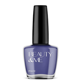 Beauty & Me Police Dark Blue Nail Polish 12ml Quick Dry High Shine Finish
