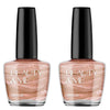 Beauty & Me Treasure Pinky Bronze Two Tone Nail Polish Duo 2x12ml