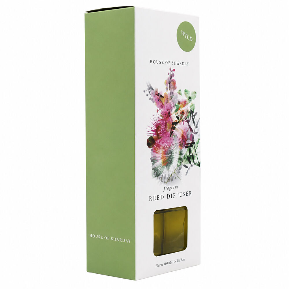 Sharday Wild Room Reed Diffuser 100ml Australian Made Home Fragrance
