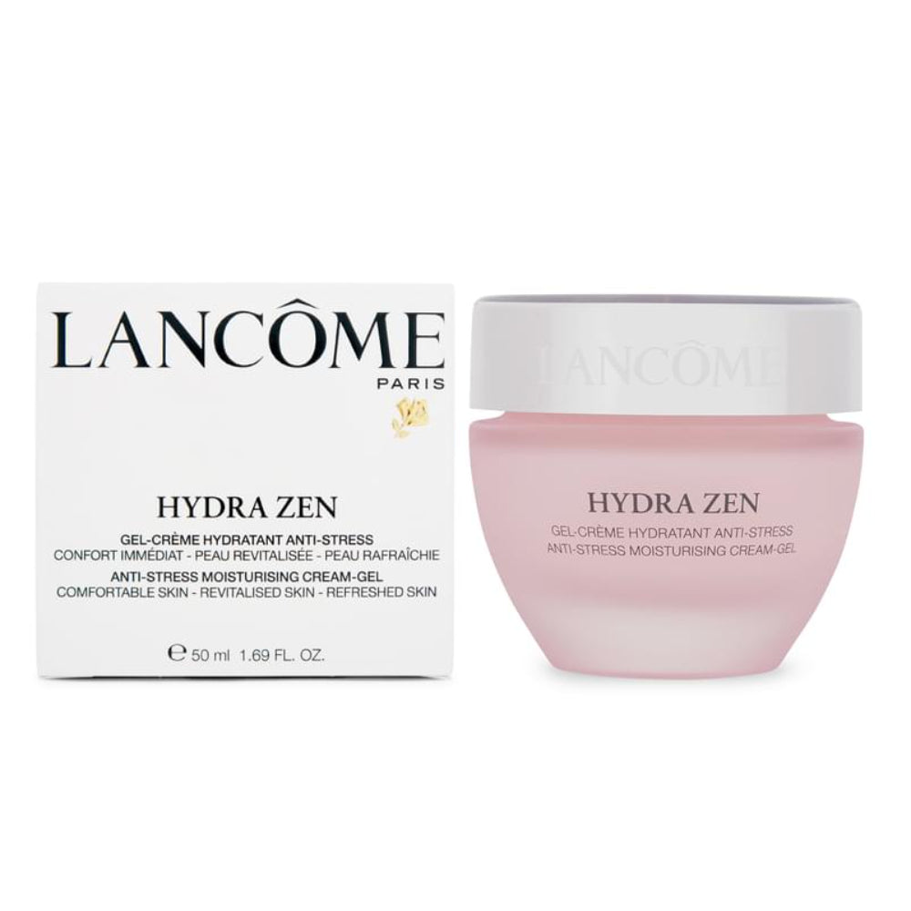 Lancome Hydra Zen Anti Stress Moisturising Cream Gel 50ml Relax And Rejuvenate
