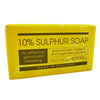 10% Sulphur Soap Bar 190g Natural Antibacterial Vegan Friendly Vitamin E