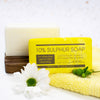 10% Sulphur Soap Bar 190g Natural Antibacterial Vegan Friendly Vitamin E