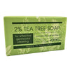 2% Tea Tree Soap Bar 190g with Aloe Vera Natural Antibacterial Cleanse