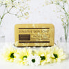 Sensitive Skin Soap Bar 190g with Shea Butter and Glycerine UK Made Vegan Cleanser