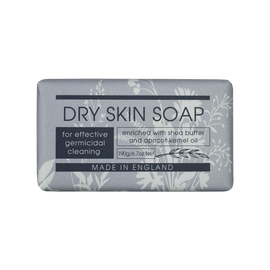 Dry Skin Soap Bar 190g with Apricot Kernel Oil Glycerine and Shea Butter UK Made