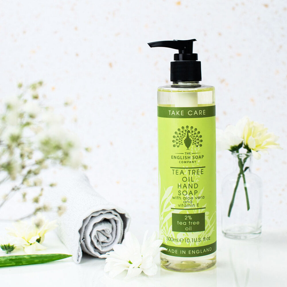 Tea Tree Oil Hand Wash 300ml with Aloe Vera and Vitamin E for Skin Care