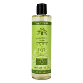 Tea Tree Oil Body Wash 300ml with Aloe Vera and Vitamin E for Sensitive Skin