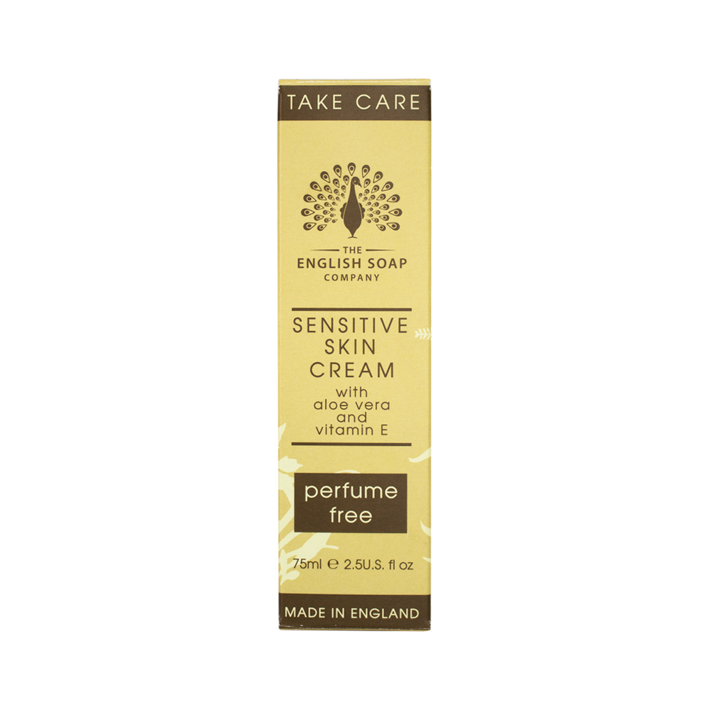 Sensitive Skin Hand Cream 75ml with Shea Butter Aloe Vera Vitamin E UK Made