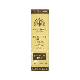 Sensitive Skin Hand Cream 75ml with Shea Butter Aloe Vera Vitamin E UK Made