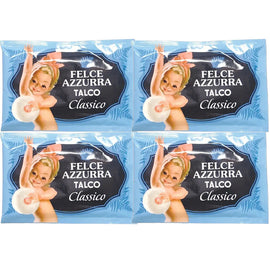 Felce Azzurra Classico Talc Powder Refill Envelope 4 x 100g