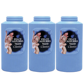 Felce Azzurra Classico Talc Powder Refill 3 x 500g Pack Classic Scent