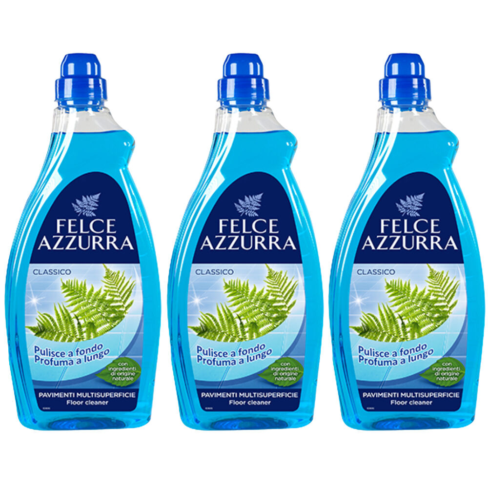 Felce Azzurra Classico Original Floor Cleaner 900ml Pack of 3