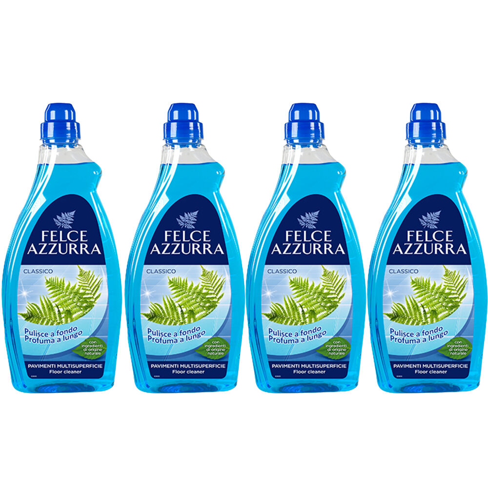 Felce Azzurra Classico Original Floor Cleaner 4 x 900ml