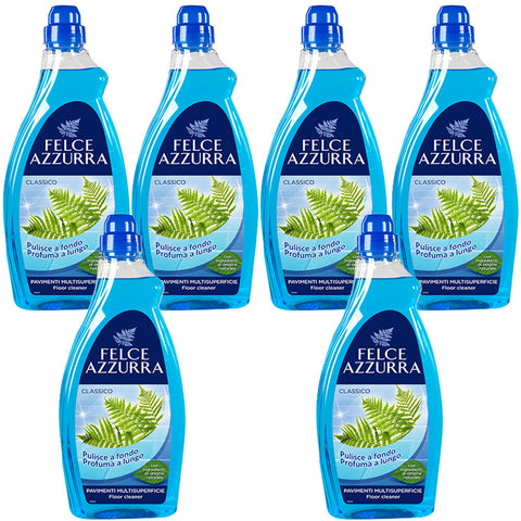 Felce Azzurra Classico Original Floor Cleaner 6 x 900ml