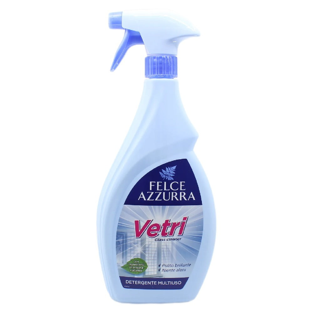 Felce Azzurra Vetri Glass Cleaner Trigger Spray Bottle 750ml