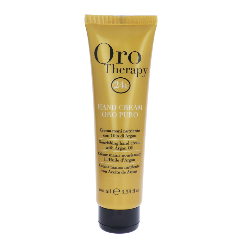 Fanola Oro Therapy Hand Cream Nourish And Protect With Argan Oil 100ml