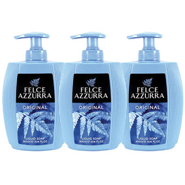 Felce Azzurra Classico Liquid Soap 3 x 300ml Hand and Face Wash