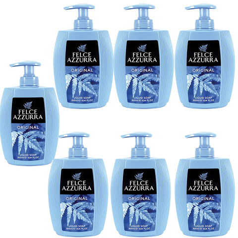 Felce Azzurra Classico Liquid Soap 300ml Pack of 7 Moisturising Hand Wash