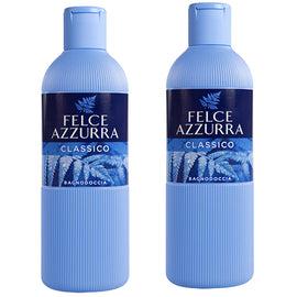 Felce Azzurra Classico Body Wash 650ml Pack of 2