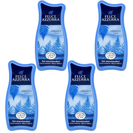 Felce Azzurra Classico Gel Air Freshener 4 x 140g Pack