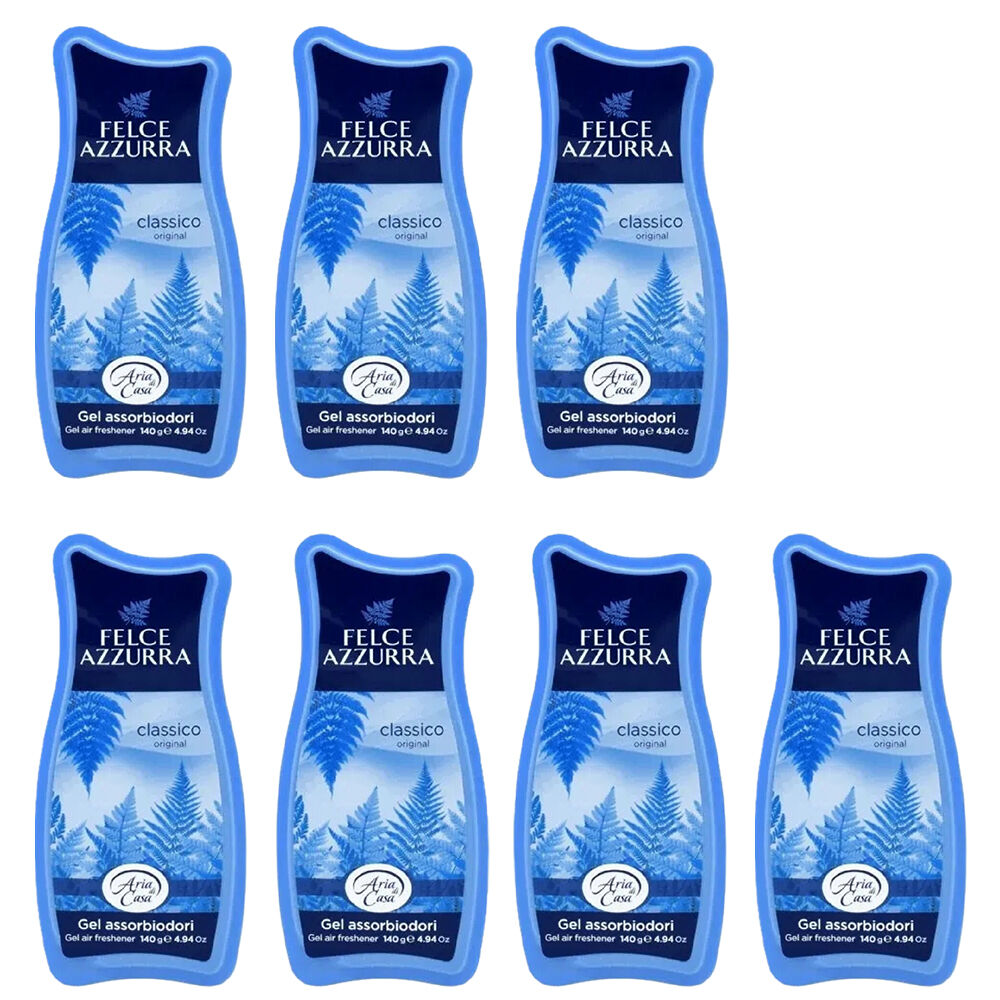Felce Azzurra Classico Air Freshener Gel 140g Pack of 7