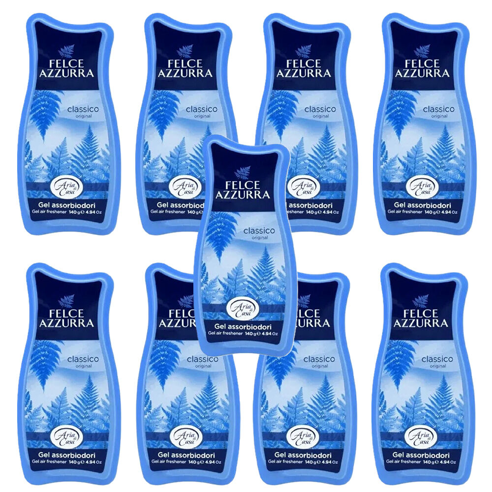 Felce Azzurra Classico Air Freshener Gel 140g Pack of 9