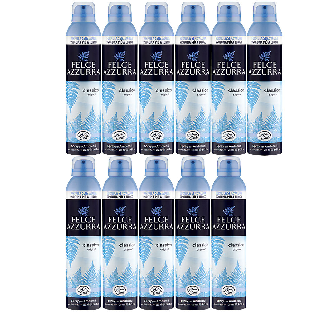 Felce Azzurra Classico Air Freshener Spray 250ml Pack Of 11