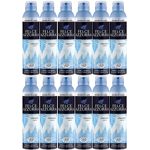 Felce Azzurra Classico Air Freshener Spray 250ml Pack of 12 Long Lasting