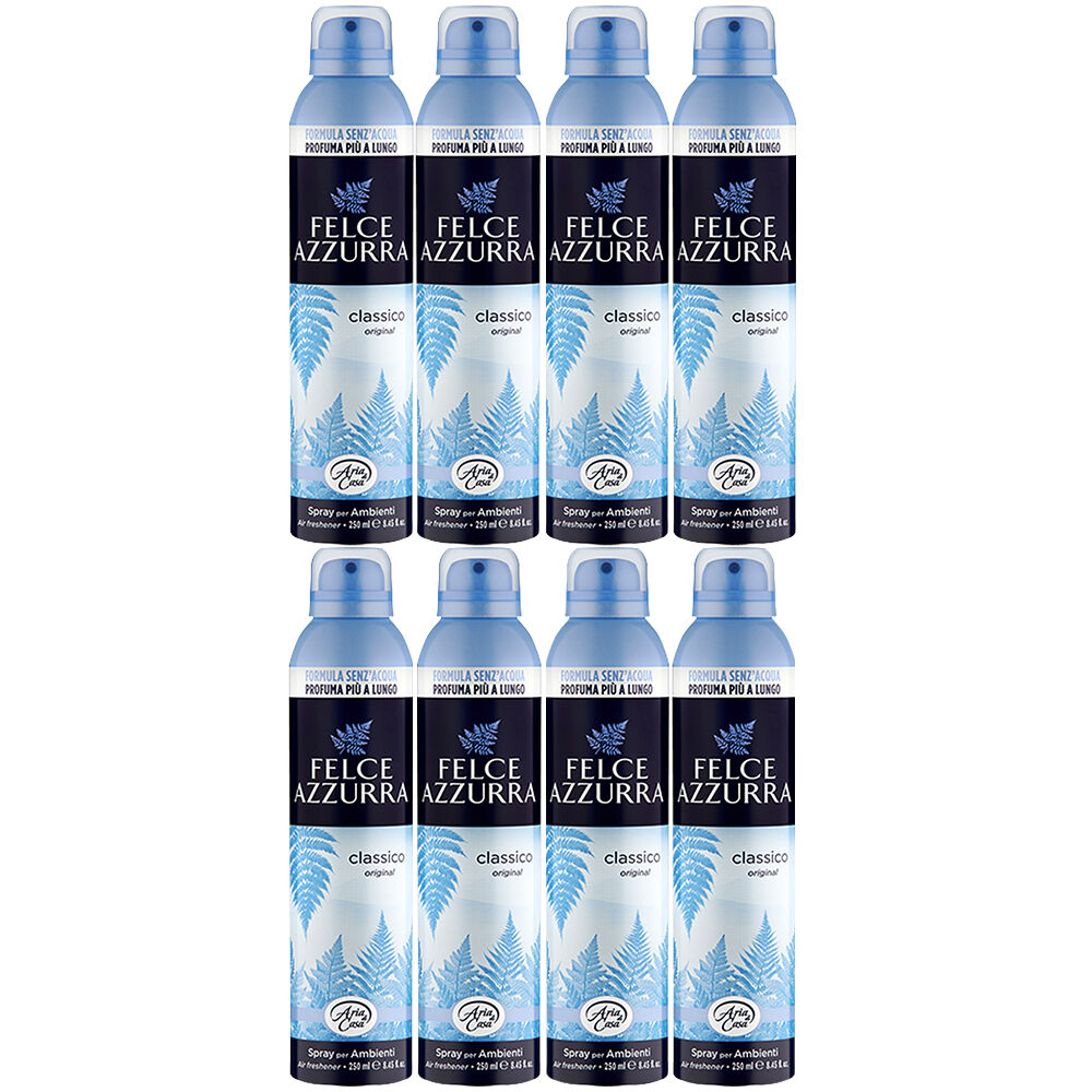 Felce Azzurra Classico Air Freshener Spray 250ml Pack of 8