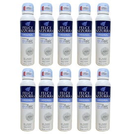 Felce Azzurra Classico Deodorant Spray 150ml No Alcohol Pack of 10