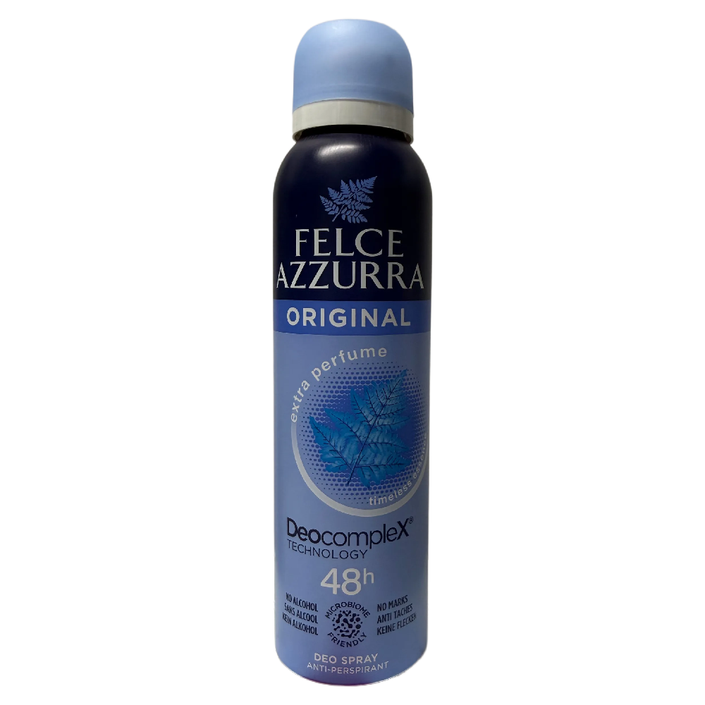 Felce Azzurra Original Classico No Alcohol Deodorant Spray Pack of 2 150ml